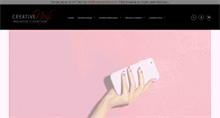 Desktop Screenshot of creativenails.co.nz